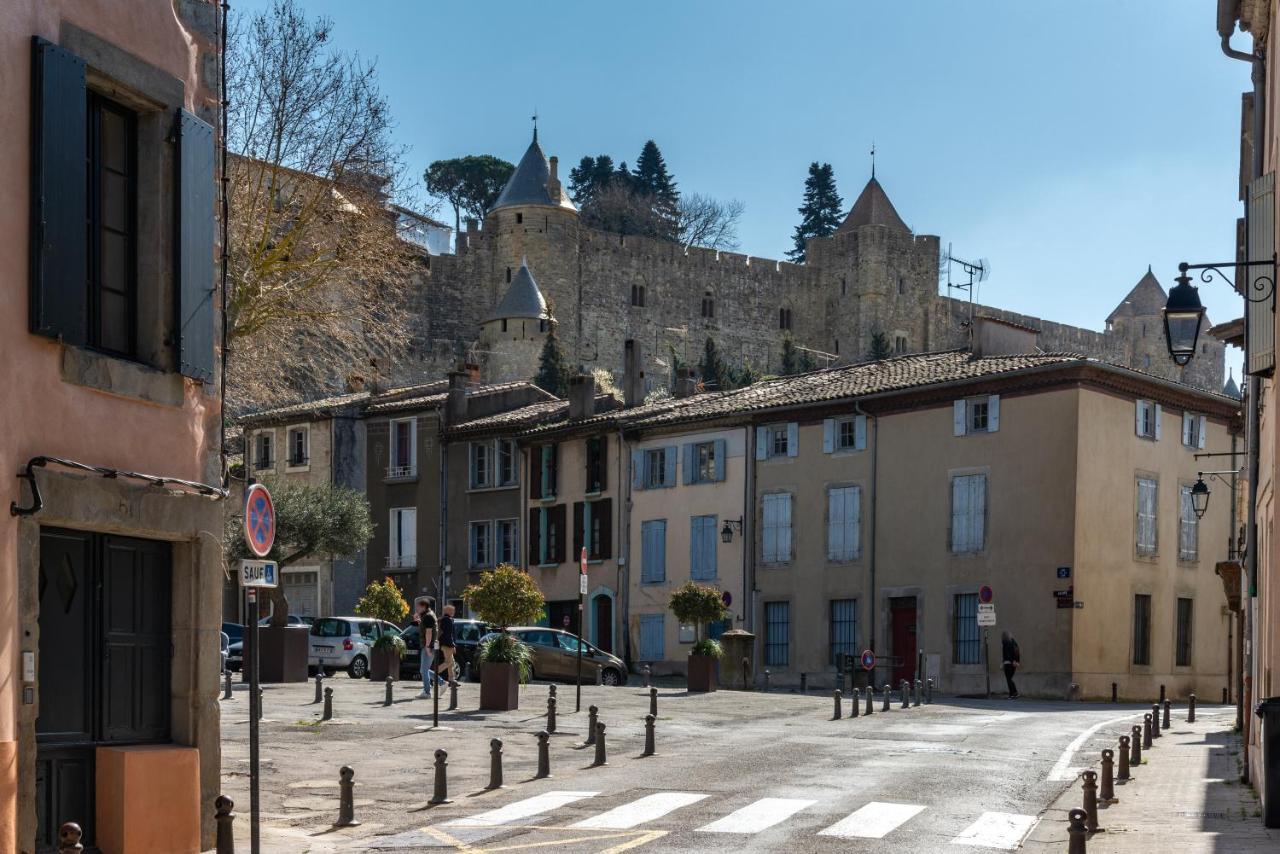 Les Gites De Laure - O Lit Divin, Instant De Volupte, Balneo Sauna, Climatisation, Netflix, 160M De La Cite Medievale 卡尔卡松 外观 照片